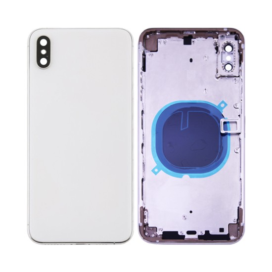 Back Cover+Frame Apple iPhone XS Max White Back Cover+Frame Apple iPhone XS Max White